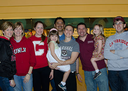 Guests at Strikes for Scholarships